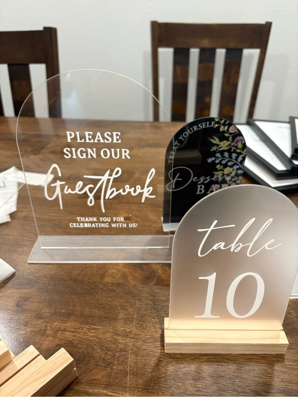 Wedding Signage and Card Box